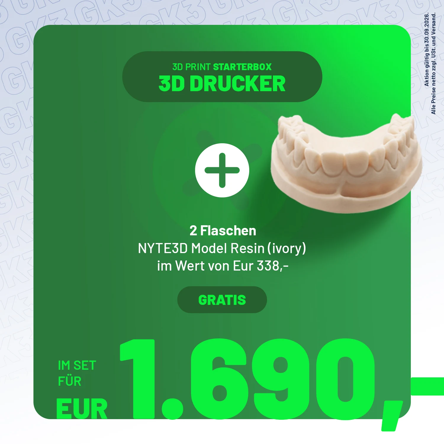 UniFormation GK3 Pro Starterbox im Set für EUR 1.690,–